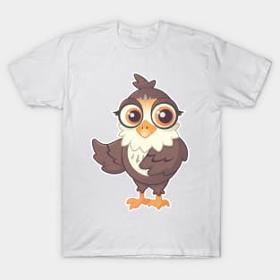 Cute Vector Owl T-Shirt